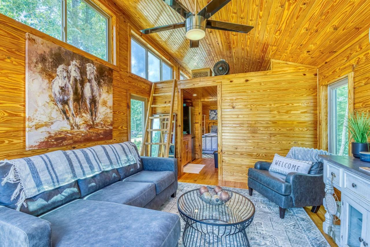 The Gemini-A Dreamy, Waterfront Tiny Cabin Rogersville المظهر الخارجي الصورة