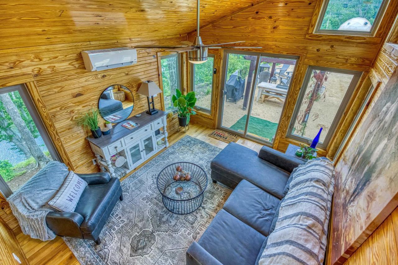 The Gemini-A Dreamy, Waterfront Tiny Cabin Rogersville المظهر الخارجي الصورة