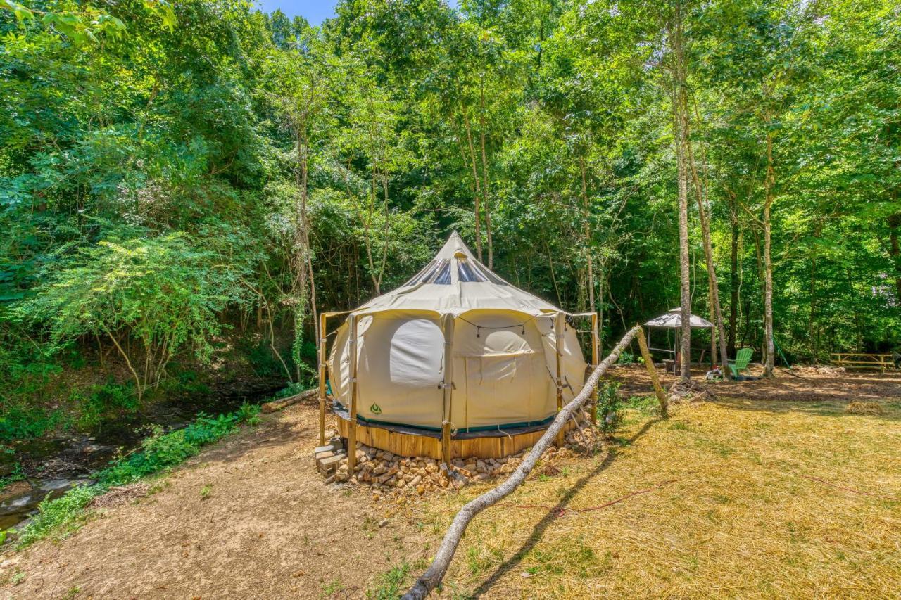 The Gemini-A Dreamy, Waterfront Tiny Cabin Rogersville المظهر الخارجي الصورة