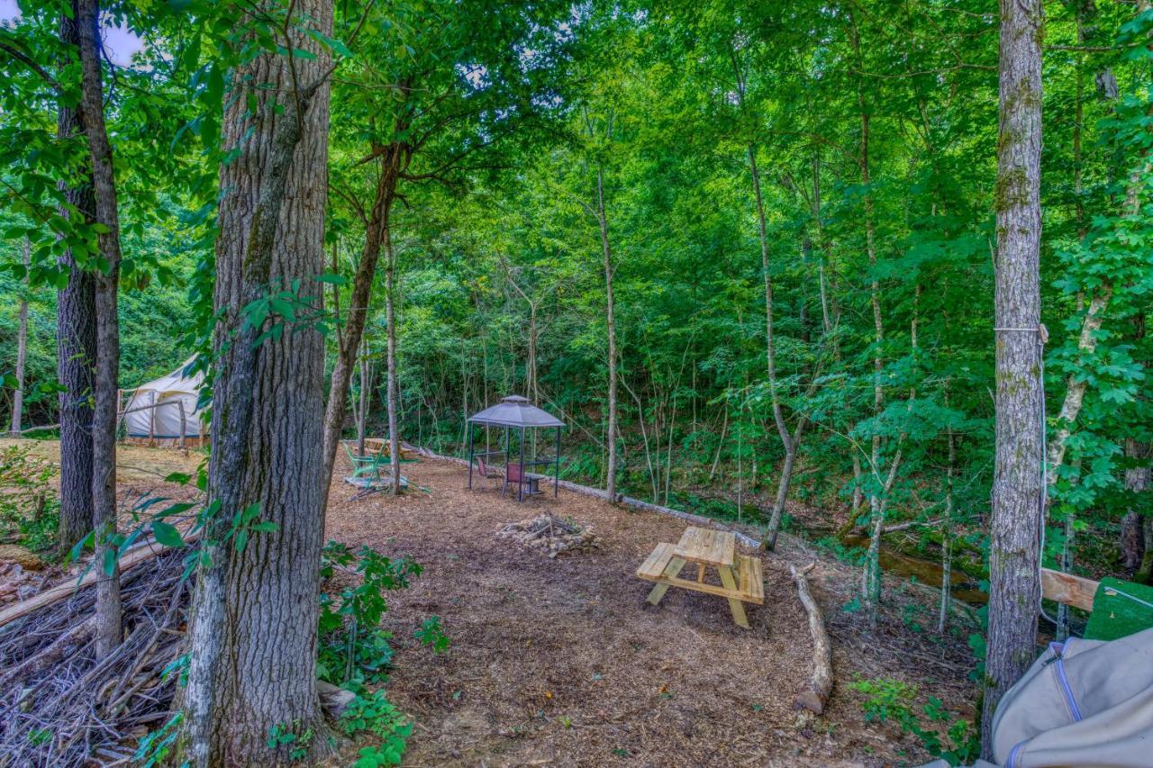 The Gemini-A Dreamy, Waterfront Tiny Cabin Rogersville المظهر الخارجي الصورة