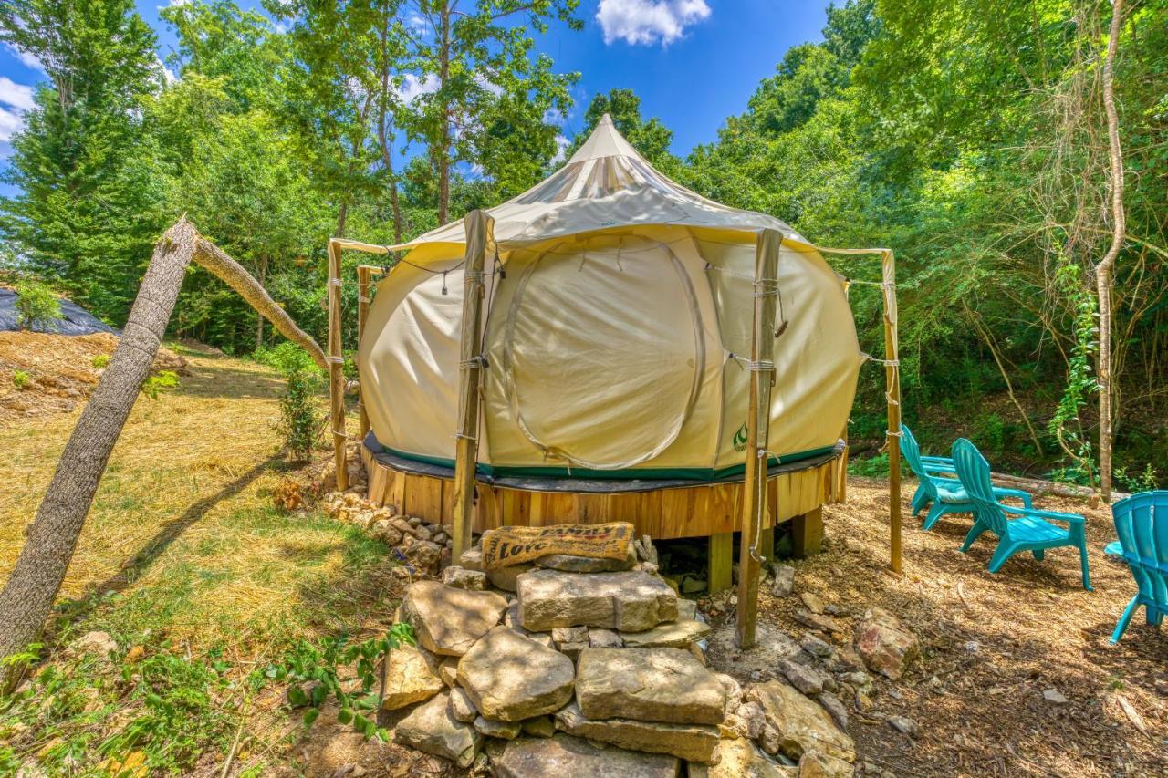 The Gemini-A Dreamy, Waterfront Tiny Cabin Rogersville المظهر الخارجي الصورة